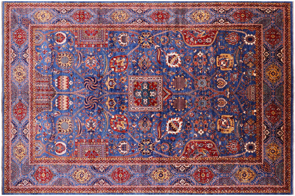 Persian Heriz Serapi Hand-Knotted Wool Rug - Manhattan Rugs