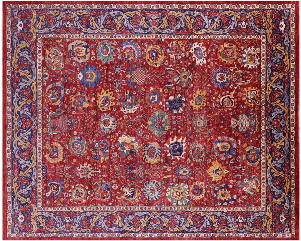 Persian Heriz Serapi Handmade Rug - Manhattan Rugs