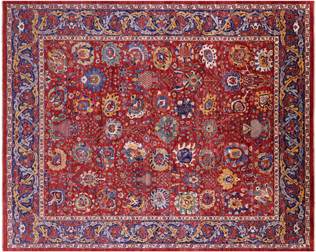 Persian Heriz Serapi Handmade Rug - Manhattan Rugs