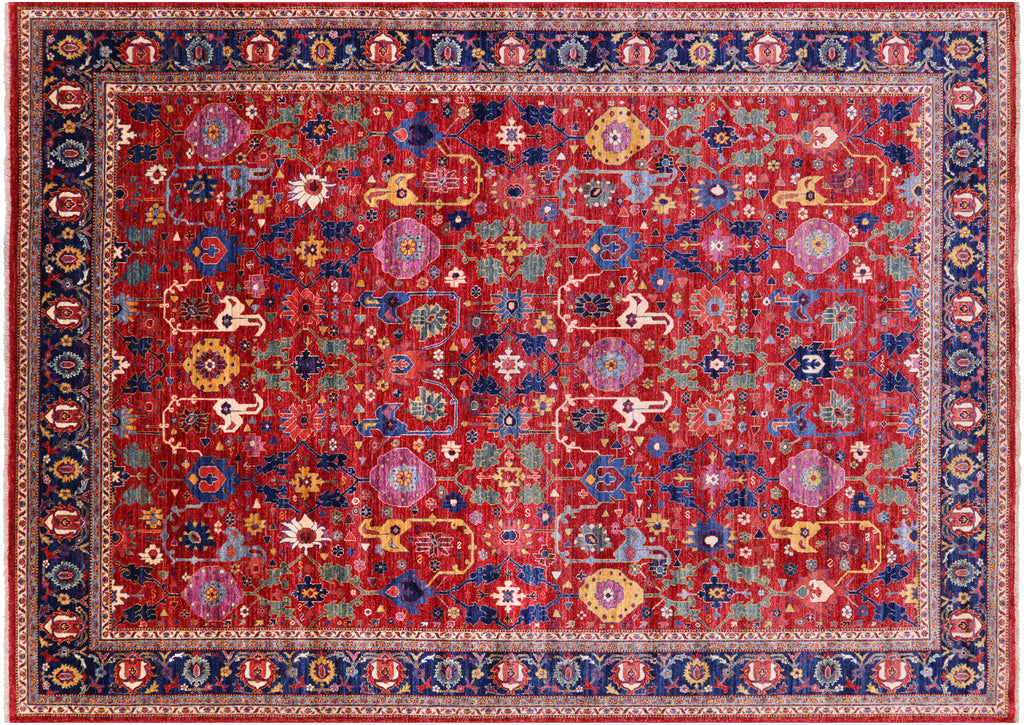 Persian Heriz Serapi Handmade Rug - Manhattan Rugs