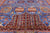 Blue Handmade Persian Heriz Serapi Rug - Manhattan Rugs