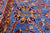 Blue Handmade Persian Heriz Serapi Rug - Manhattan Rugs