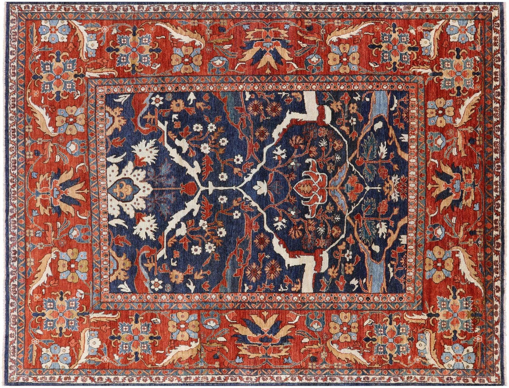 Persian Fine Serapi Hand Knotted Wool Area Rug - Manhattan Rugs
