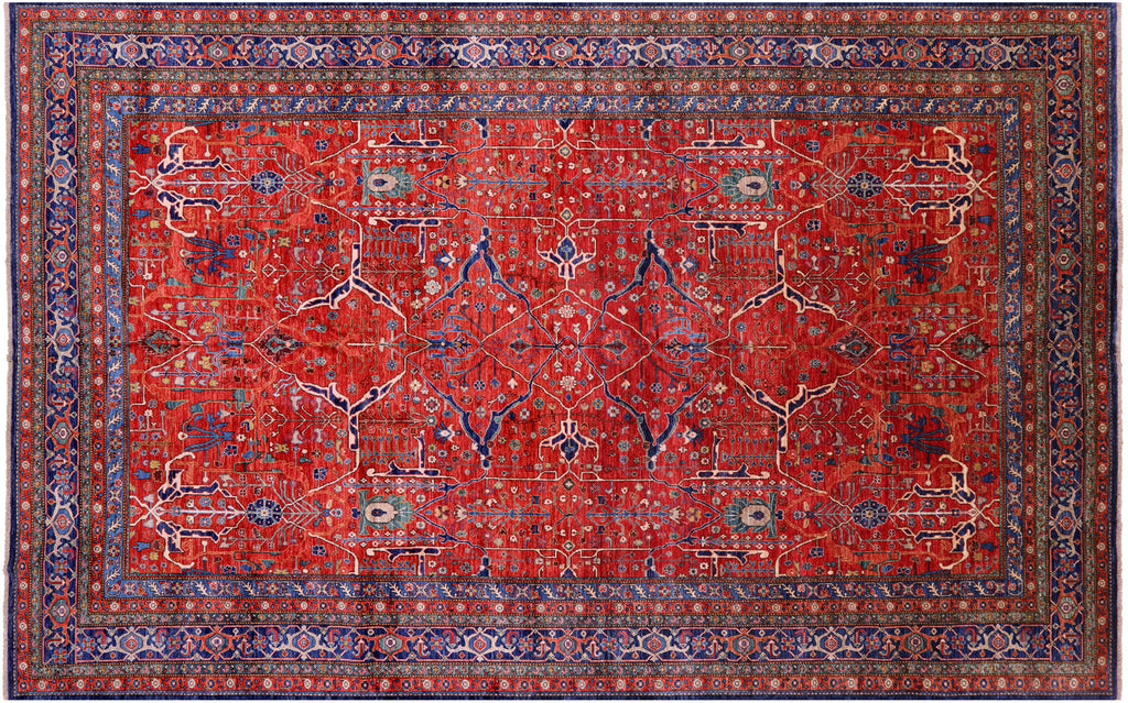 Persian Heriz Serapi Hand-Knotted Rug - Manhattan Rugs