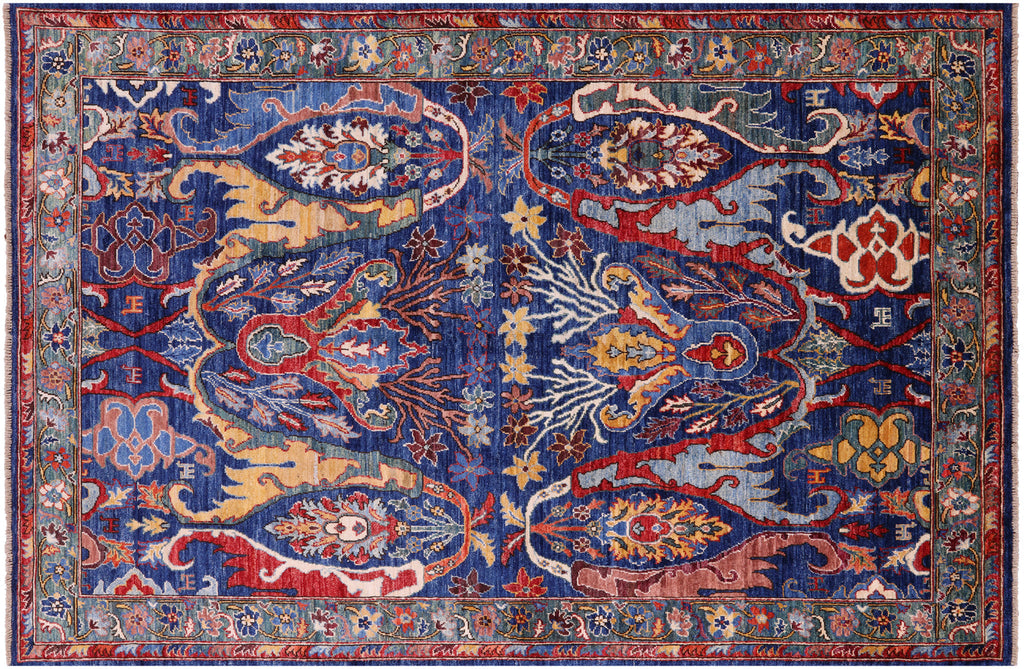 Persian Heriz Serapi Handmade Rug - Manhattan Rugs