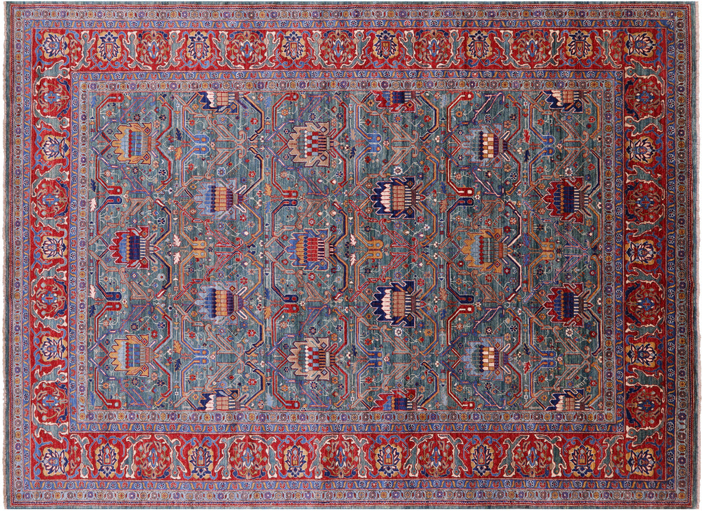 Persian Bijar Hand Knotted Wool Rug - Manhattan Rugs