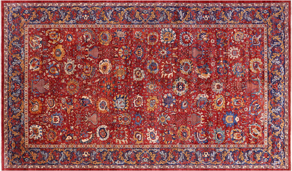 Hand Knotted Persian Fine Serapi Rug - Manhattan Rugs