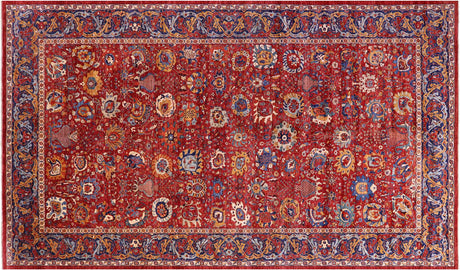 Hand Knotted Persian Fine Serapi Rug - Manhattan Rugs