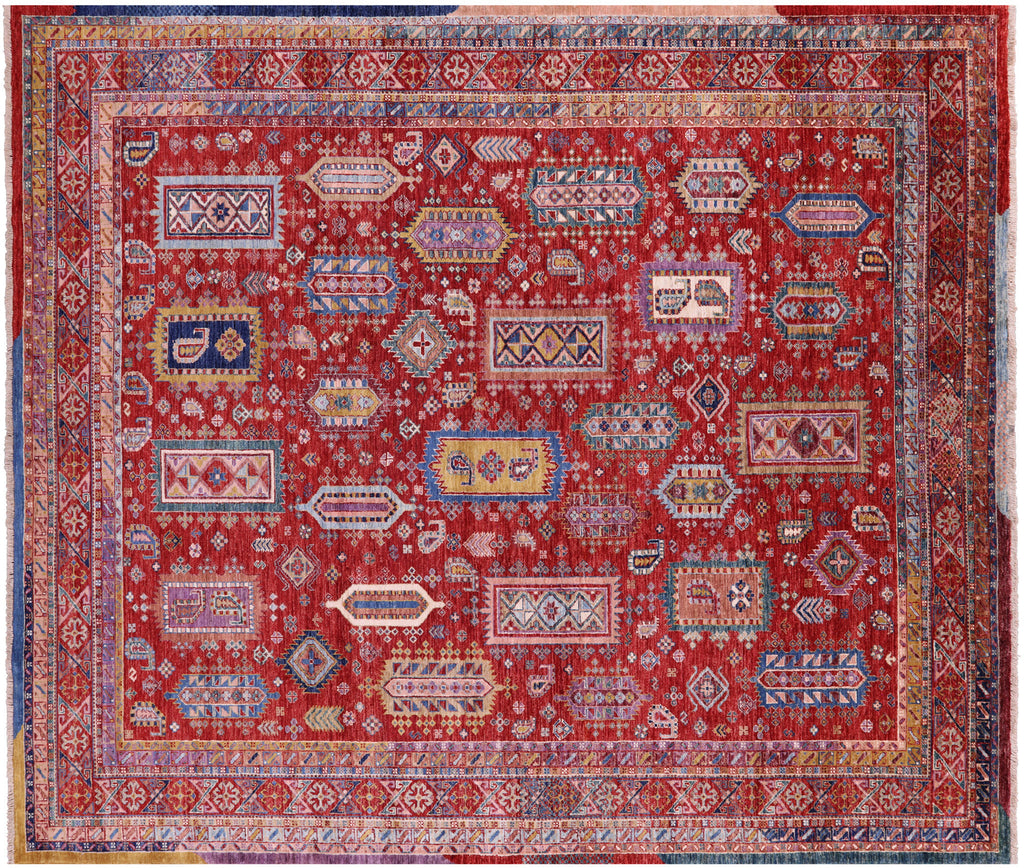 Tribal Fine Serapi Hand Knotted Wool Rug - Manhattan Rugs