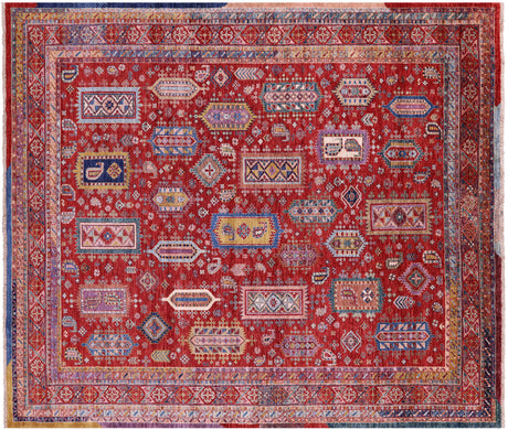Tribal Fine Serapi Hand Knotted Wool Rug - Manhattan Rugs
