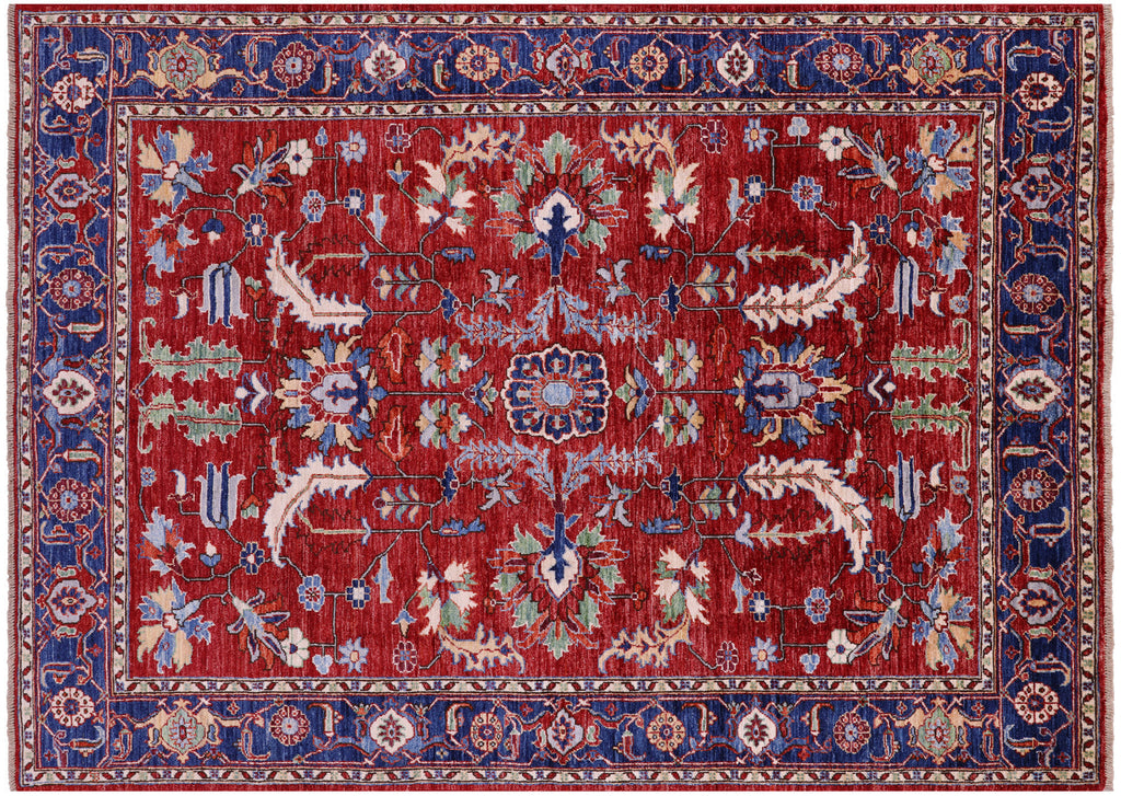 Handmade Persian Heriz Serapi Wool Rug - Manhattan Rugs