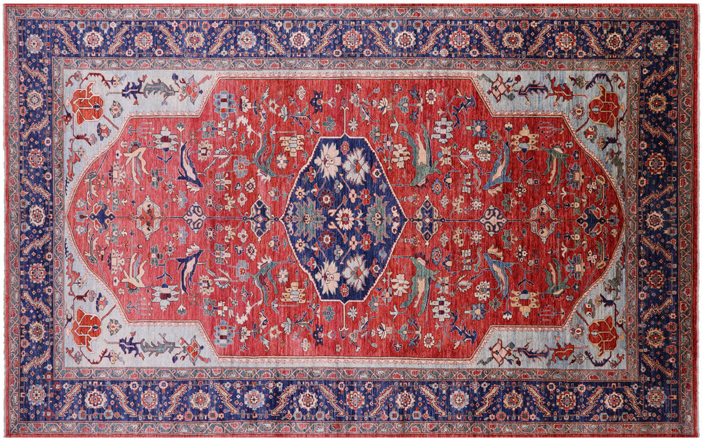 Persian Heriz Serapi Handmade Rug - Manhattan Rugs