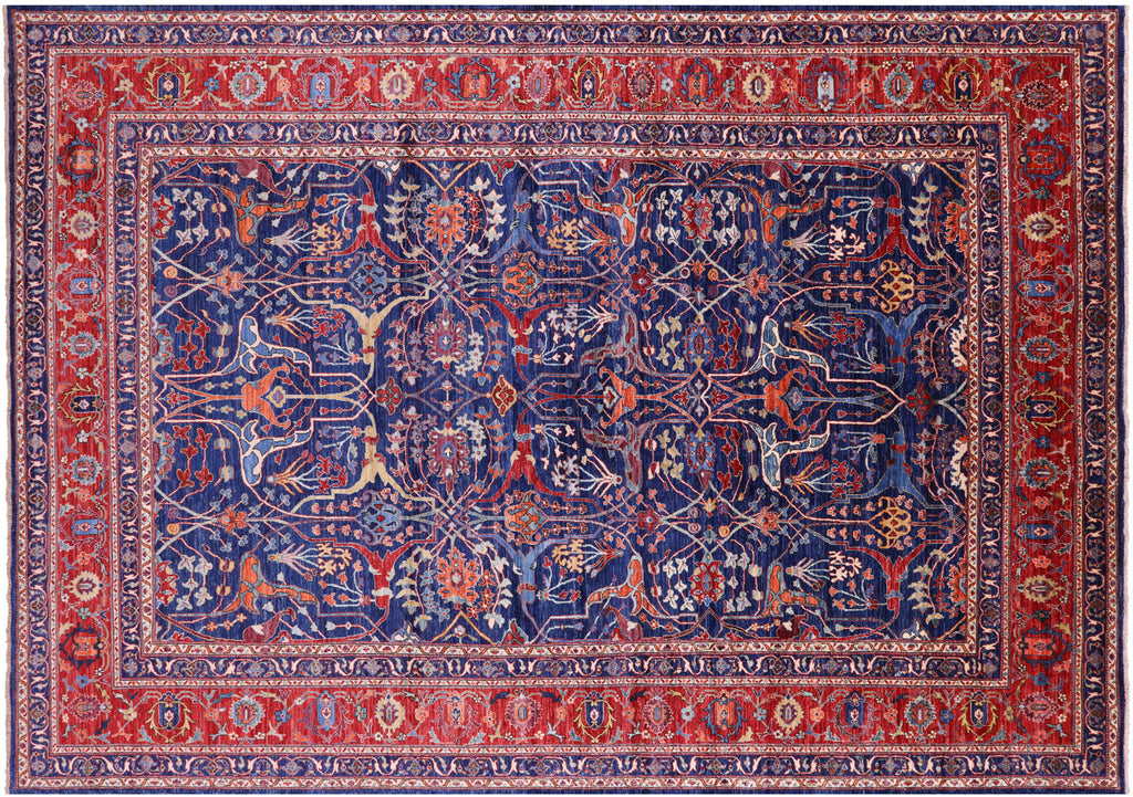 Persian Heriz Serapi Hand Knotted Rug - Manhattan Rugs