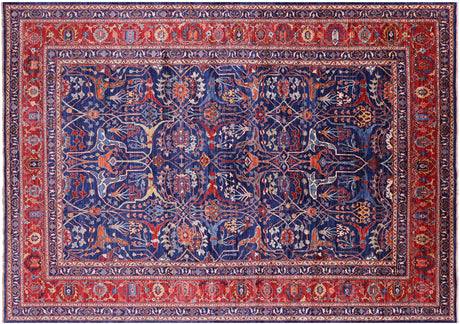 Persian Heriz Serapi Hand Knotted Rug - Manhattan Rugs