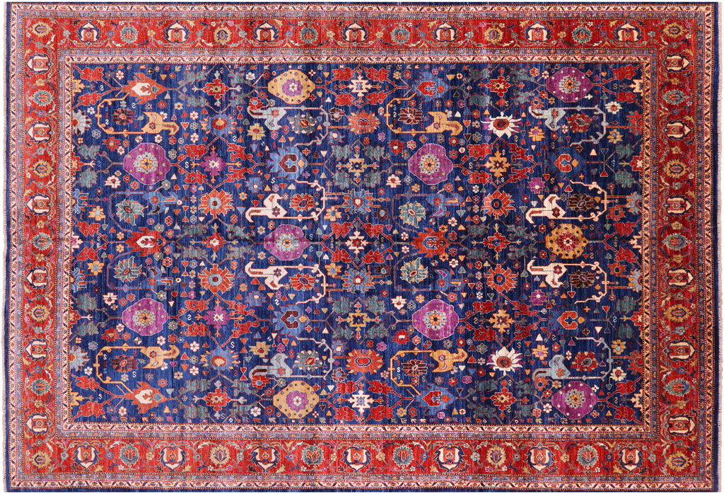 Persian Heriz Serapi Handmade Rug - Manhattan Rugs
