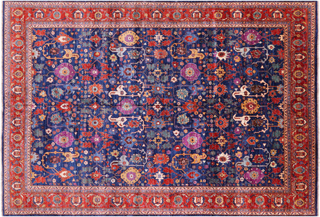 Persian Heriz Serapi Handmade Rug - Manhattan Rugs