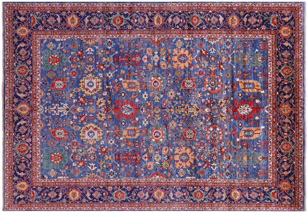 Persian Heriz Serapi Handmade Wool Rug - Manhattan Rugs