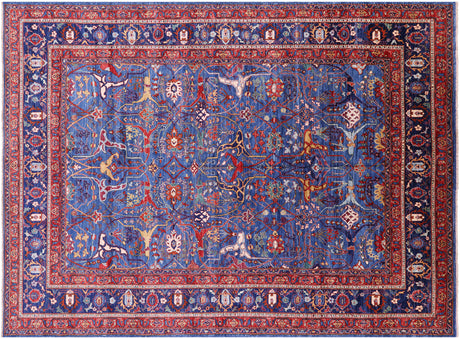 Persian Heriz Serapi Hand-Knotted Rug - Manhattan Rugs