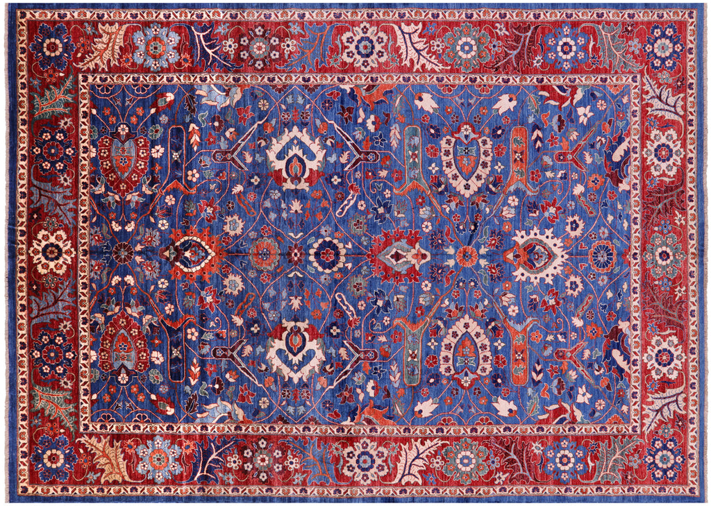 Persian Heriz Serapi Handmade Rug - Manhattan Rugs