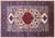 Ivory Persian Heriz Serapi Hand Knotted Rug - Manhattan Rugs
