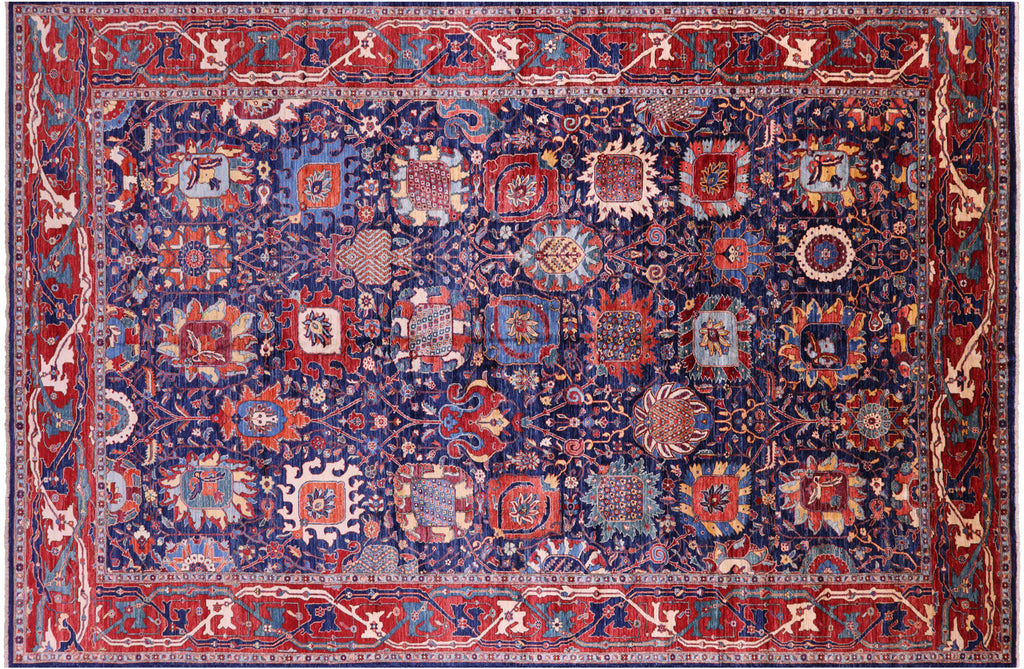 Persian Heriz Serapi Hand-Knotted Rug - Manhattan Rugs