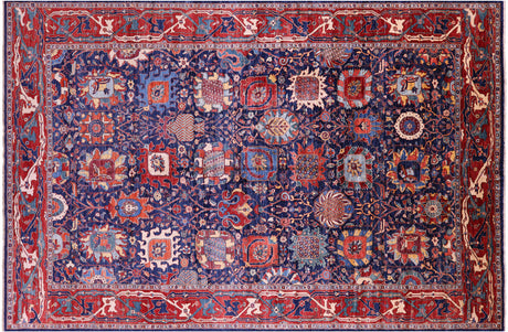 Persian Heriz Serapi Hand-Knotted Rug - Manhattan Rugs