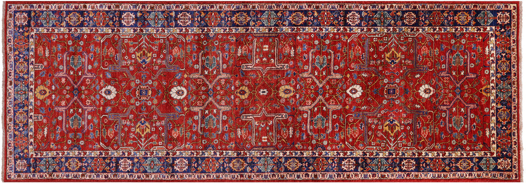 Runner Persian Heriz Serapi Handmade Rug - Manhattan Rugs