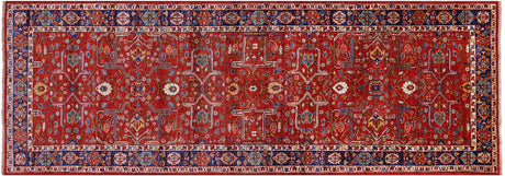 Runner Persian Heriz Serapi Handmade Rug - Manhattan Rugs