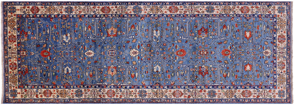 Runner Persian Heriz Serapi Handmade Rug - Manhattan Rugs