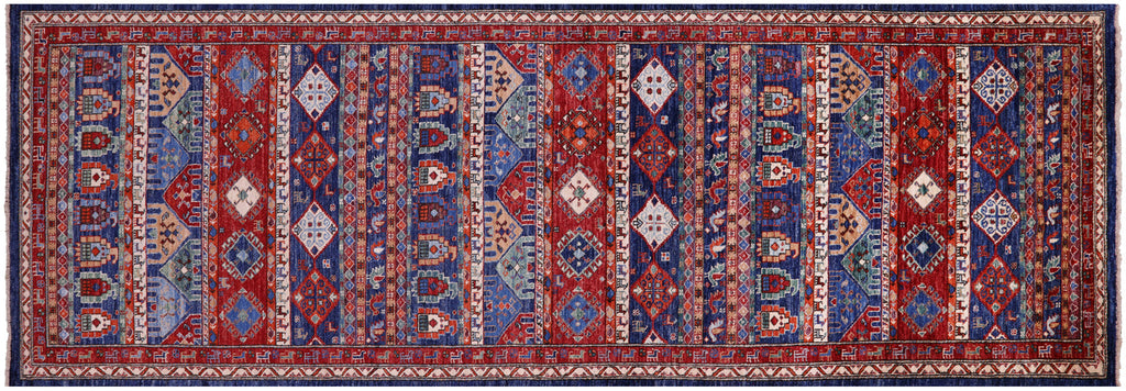 Persian Tribal Gabbeh Handmade Runner Rug - Manhattan Rugs