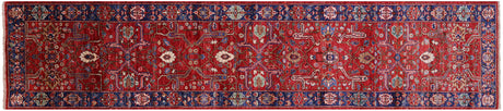 Runner Persian Heriz Serapi Handmade Rug - Manhattan Rugs