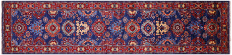 Handmade Persian Heriz Serapi Runner Rug - Manhattan Rugs