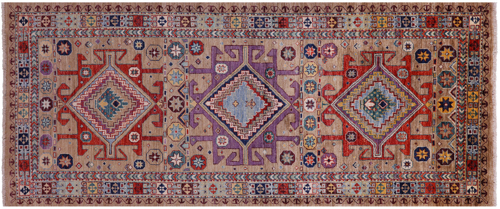 Runner Persian Heriz Serapi Hand Knotted Rug - Manhattan Rugs