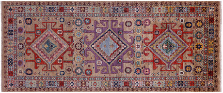 Runner Persian Heriz Serapi Hand Knotted Rug - Manhattan Rugs