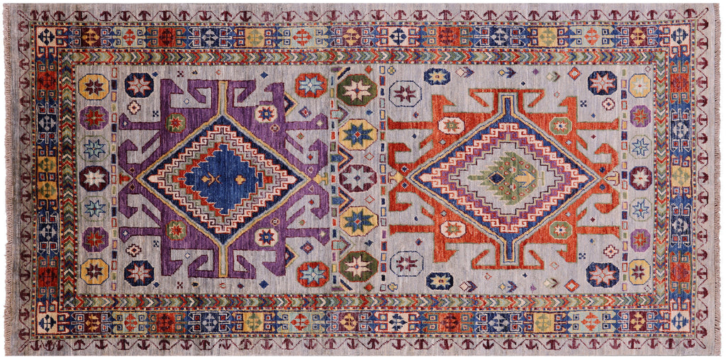 Runner Persian Heriz Serapi Handmade Wool Rug - Manhattan Rugs