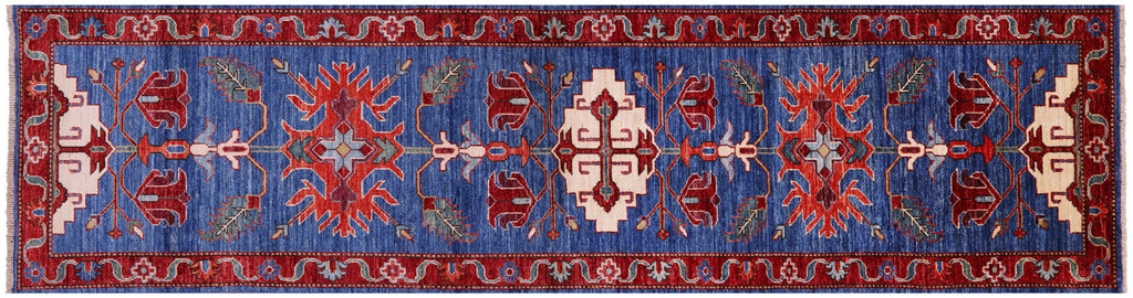 Persian Heriz Serapi Handmade Runner Rug - Manhattan Rugs