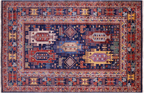 Tribal Fine Serapi Hand Knotted Wool Rug - Manhattan Rugs
