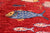 Gabbeh Fish Design Hand Knotted Wool Rug - Manhattan Rugs