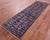 Blue Runner Hand Knotted Persian Heriz Serapi Rug - Manhattan Rugs