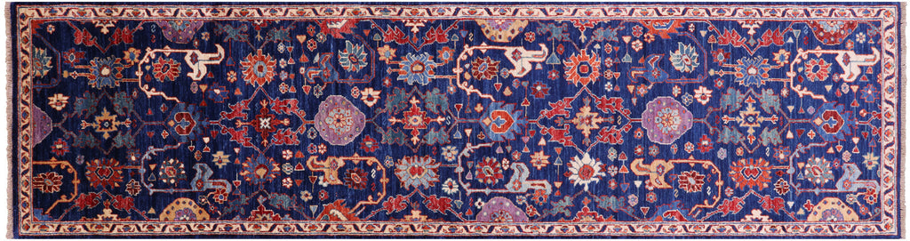 Persian Heriz Serapi Handmade Runner Rug - Manhattan Rugs
