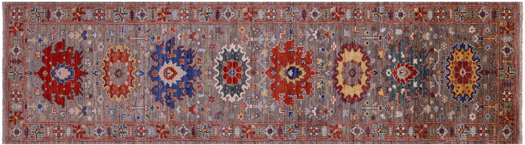 Runner Persian Heriz Serapi Handmade Wool Rug - Manhattan Rugs