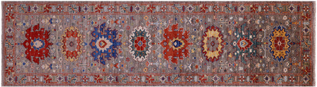 Runner Persian Heriz Serapi Handmade Wool Rug - Manhattan Rugs