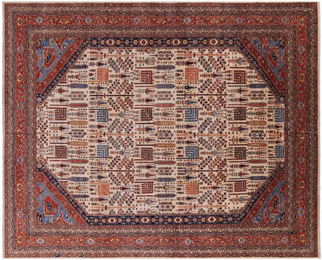 Persian Ziegler Hand Knotted Wool Area Rug - Manhattan Rugs