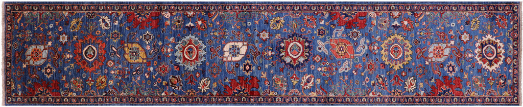 Persian Heriz Serapi Handmade Runner Rug - Manhattan Rugs
