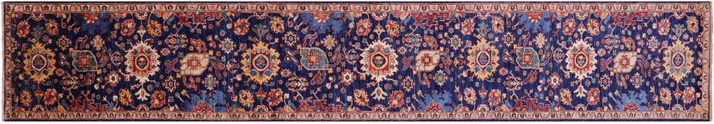 Runner Persian Heriz Serapi Handmade Rug - Manhattan Rugs