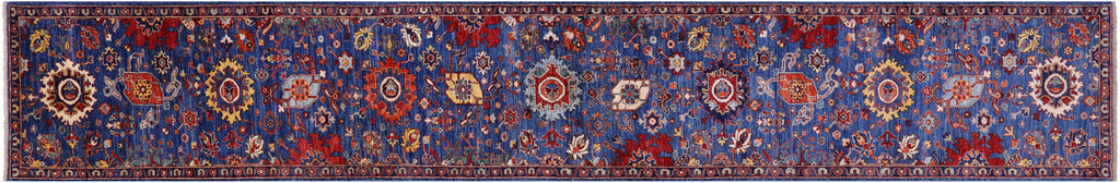 Runner Persian Heriz Serapi Handmade Rug - Manhattan Rugs