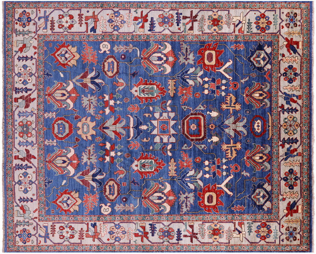 Hand Knotted Persian Heriz Serapi Wool Rug - Manhattan Rugs