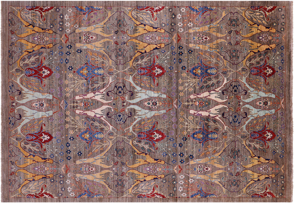Persian Heriz Serapi Handmade Wool Rug - Manhattan Rugs