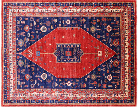 Handmade Persian Heriz Serapi Wool Rug - Manhattan Rugs