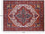 Ivory Persian Heriz Serapi Handmade Wool Rug - Manhattan Rugs